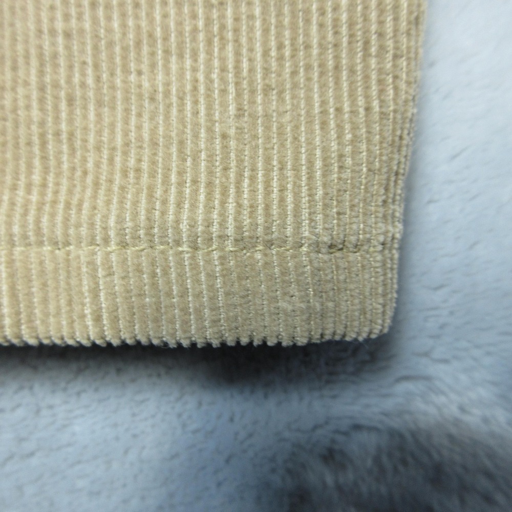 Vintage Levi's Corduroy Pants Womens 12 Khaki Straight Leg 941 Made USA 90s - Picture 13 of 16